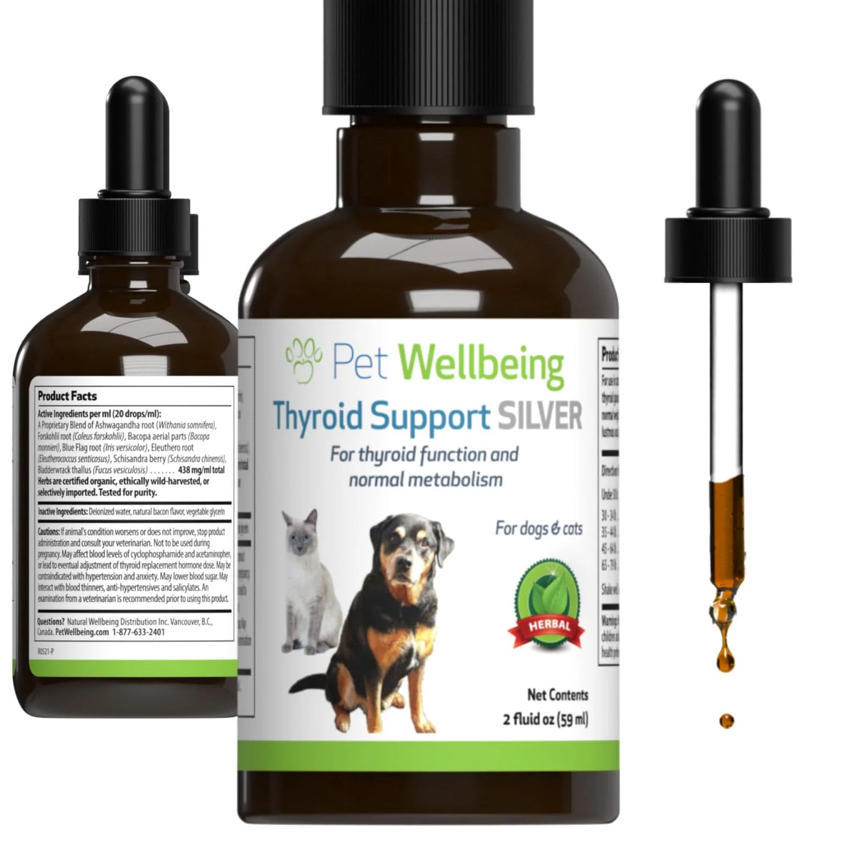 2 oz Herbal Thyroid Supplement for Dogs R50435
