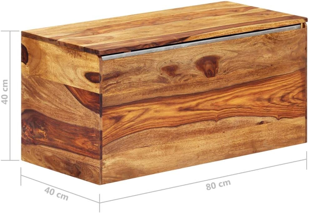 Solid Sheesham Wood Storage Chest Z3114