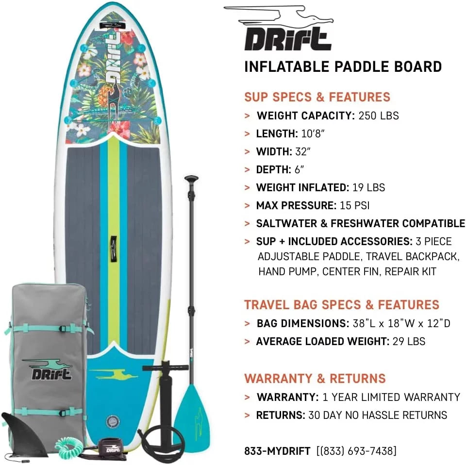 Inflatable Stand Up Paddle Board with Pump and Paddle K858830