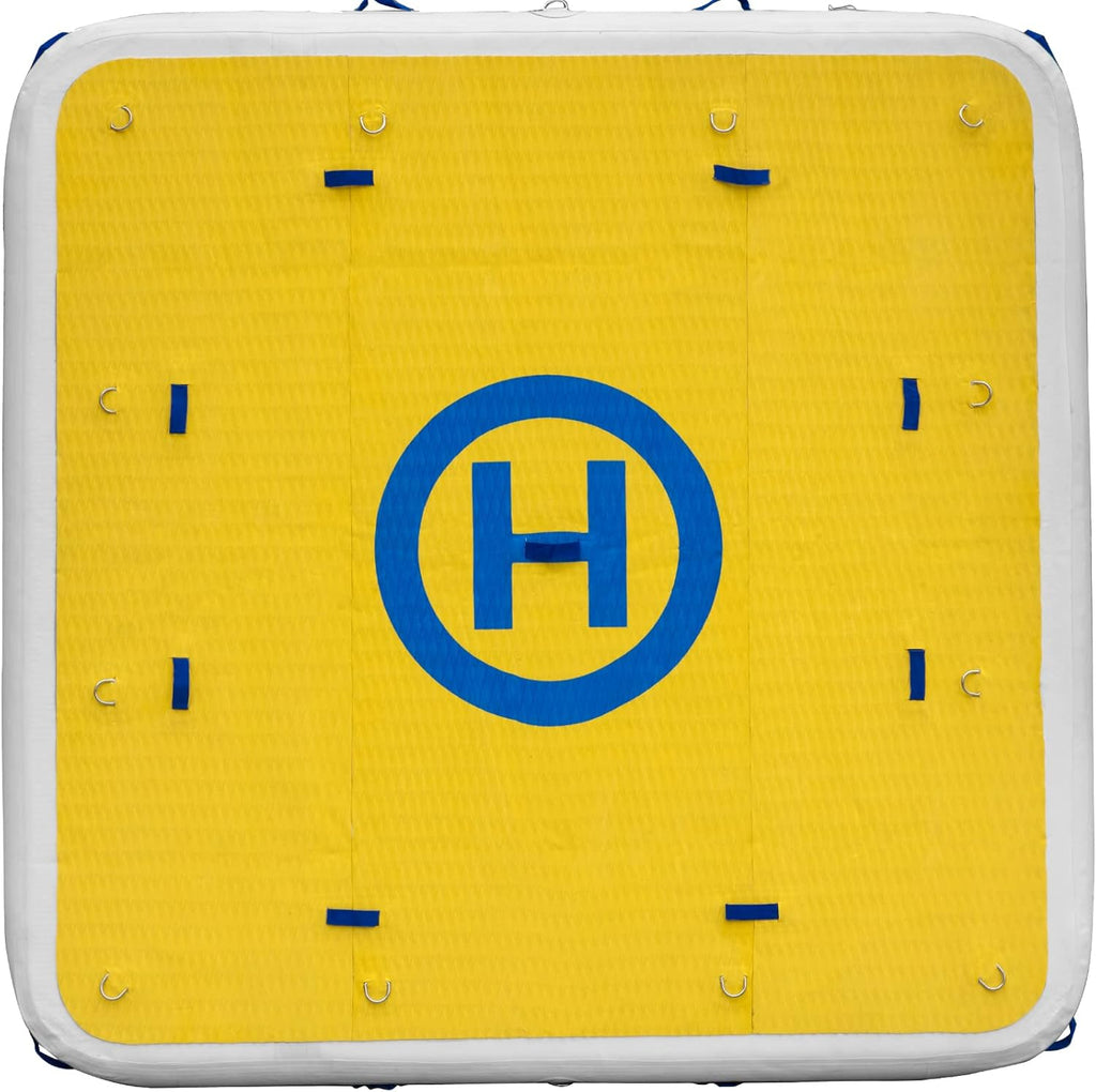 8 x 8 ft Inflatable Dock Floating Platform H163