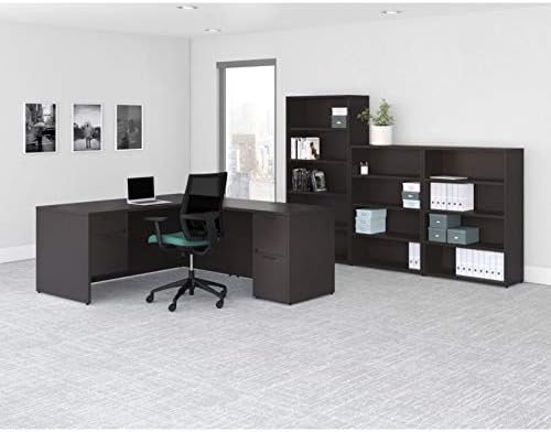 Espresso Laminate Bookcase D8420