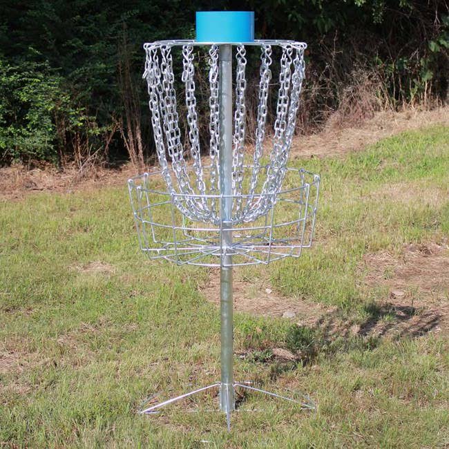 Portable Steel Disc Golf Basket B4316