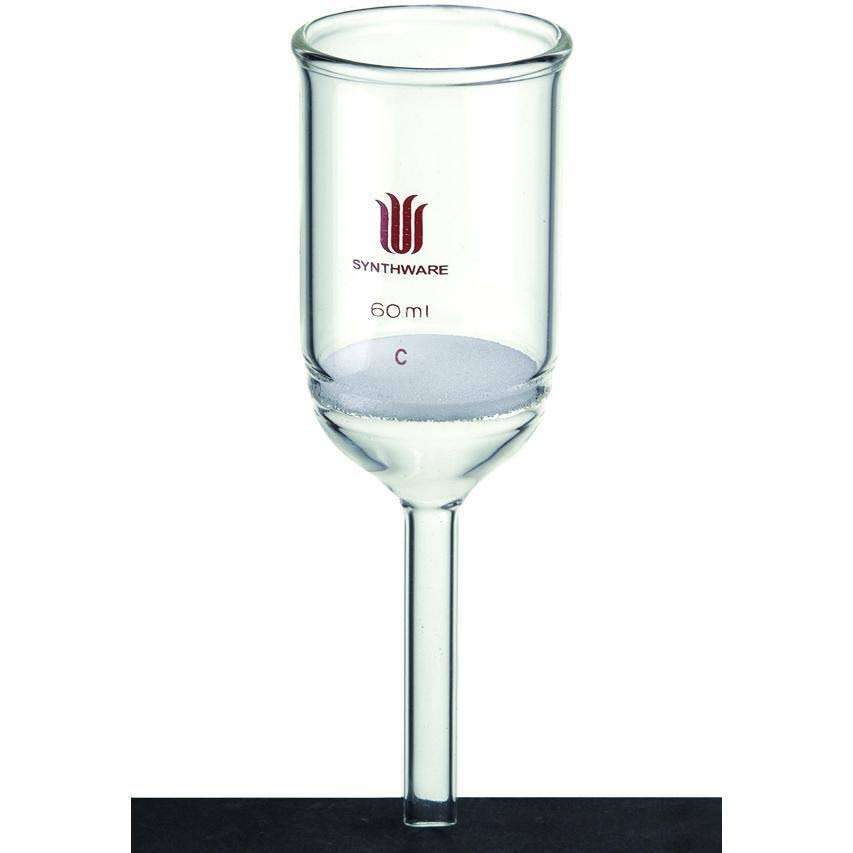 Buchner Funnel, Fritted Disc, 600ml, 90mm, Medium U761751