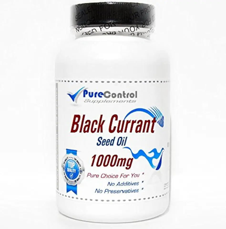 Black Currant Seed Oil 1000mg 180 Capsules J631203