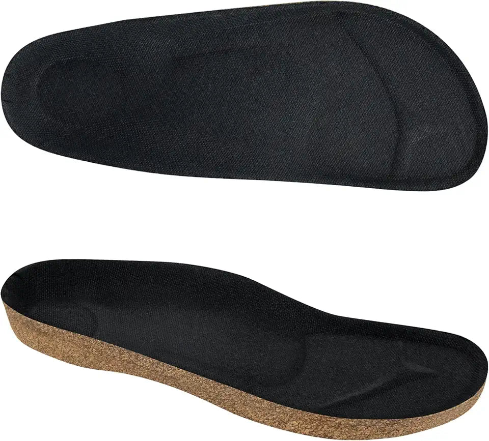 Cork Footbed Insoles with Arch Support H454