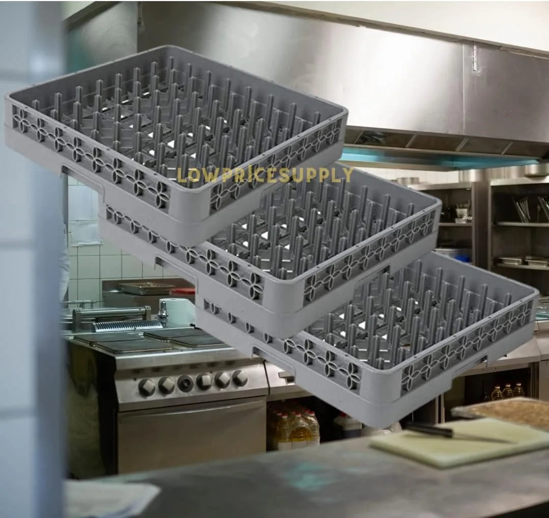 Commercial Dishwasher Cup Peg Tray Rack Set of 3 O564