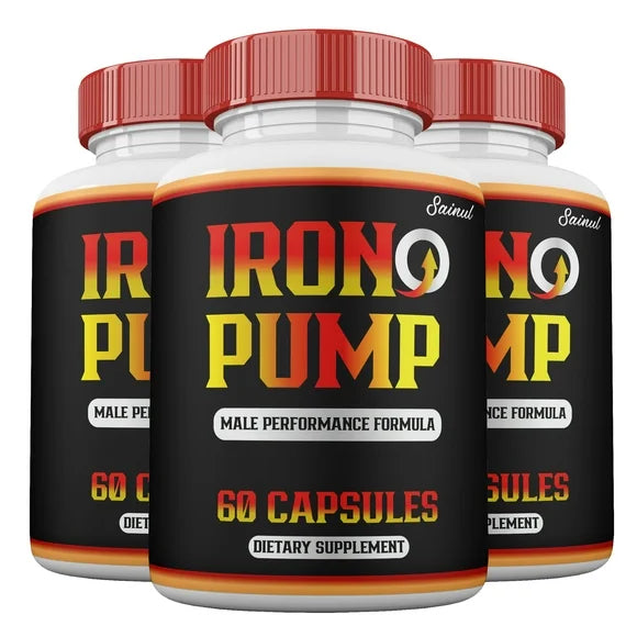 Iron Pump Blood Capsules for Men 3 Pack U35747