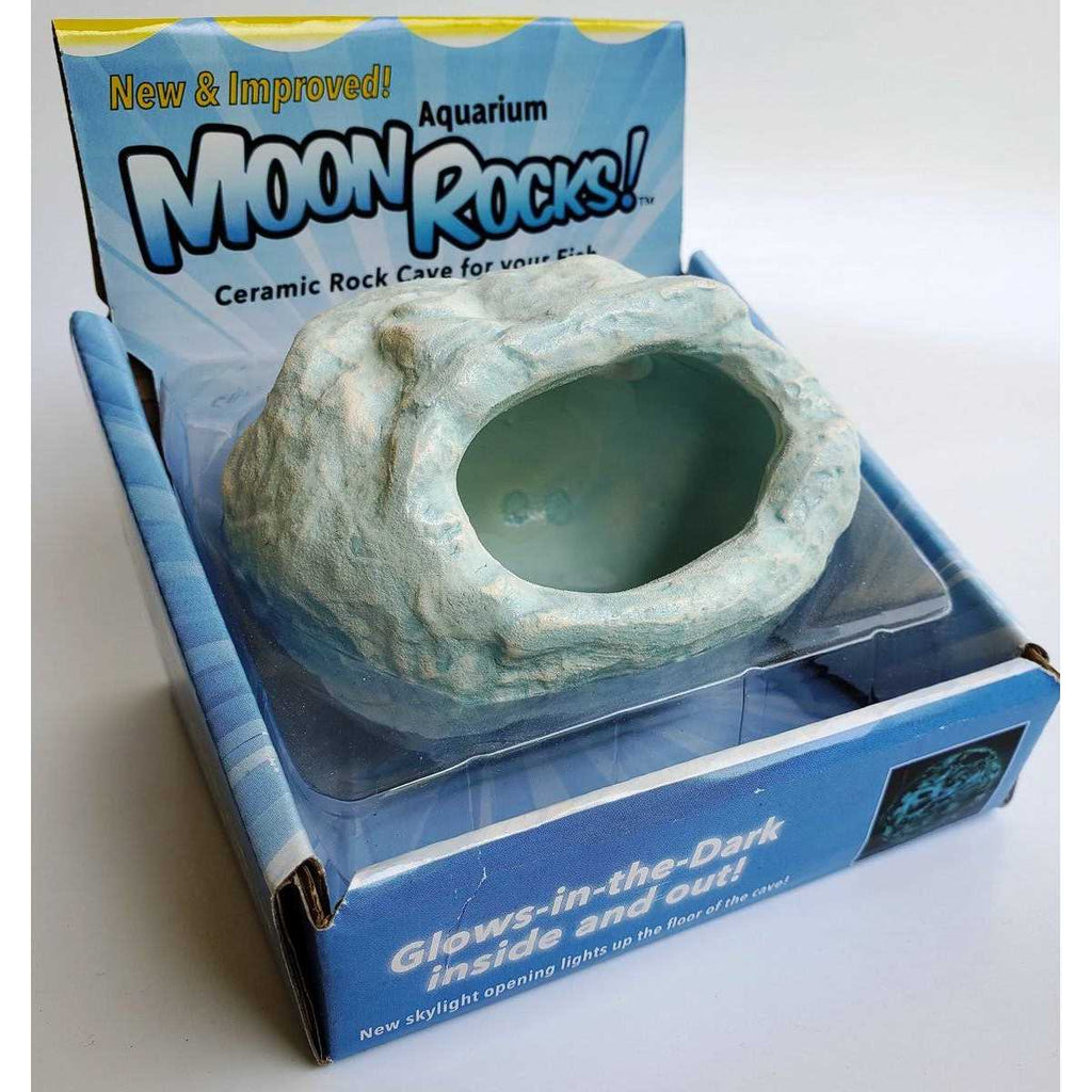 Glow-in-the-Dark Ceramic Aquarium Cave T699