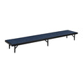 Blue Carpet Tapered Standing Choral Riser X8204