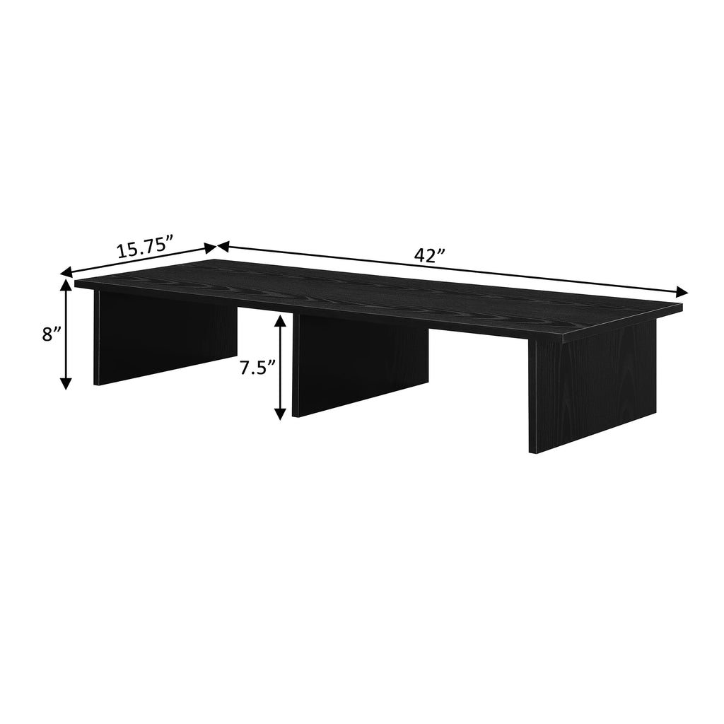 Black TV/Monitor Riser M170