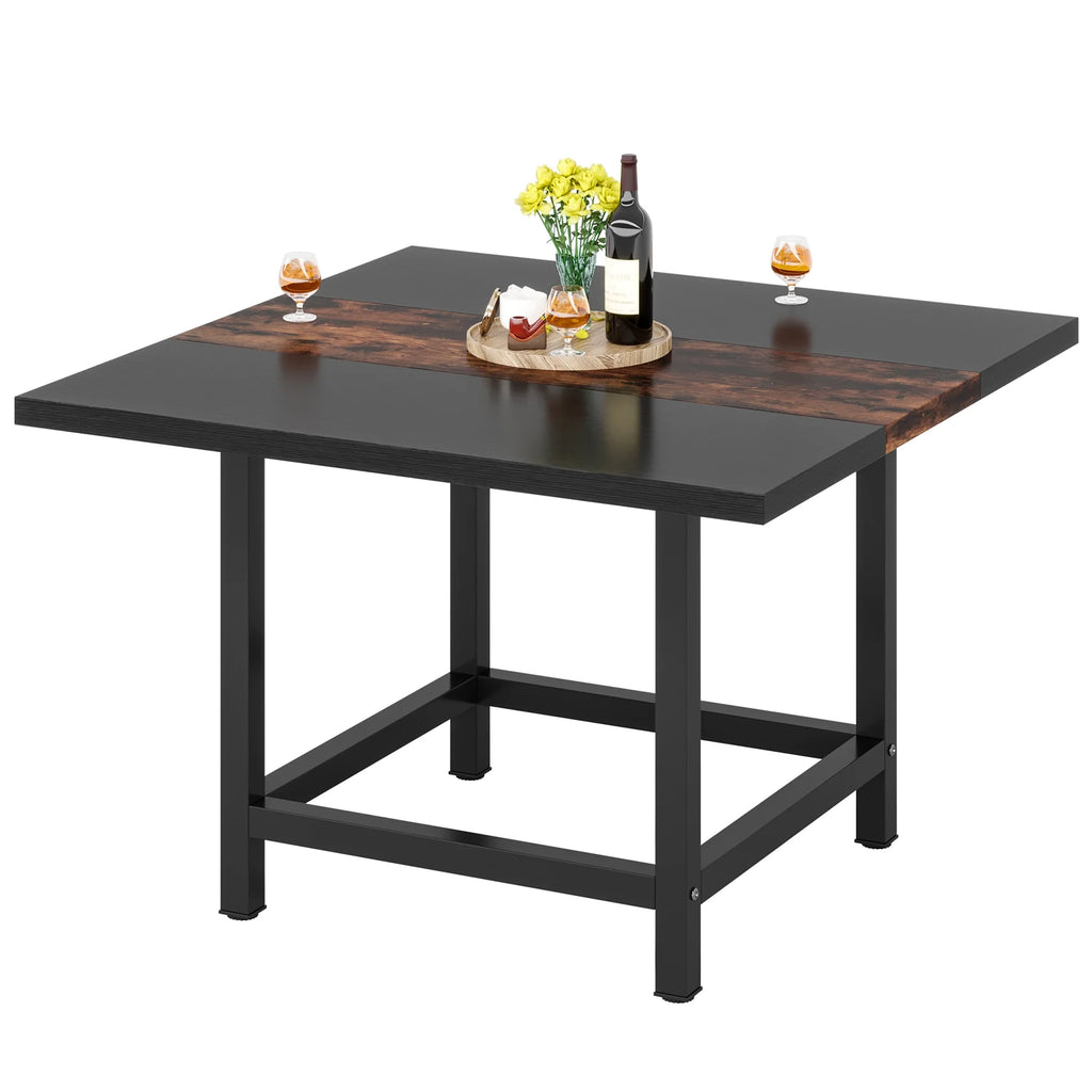 Square Dining Table for 4 People A7652