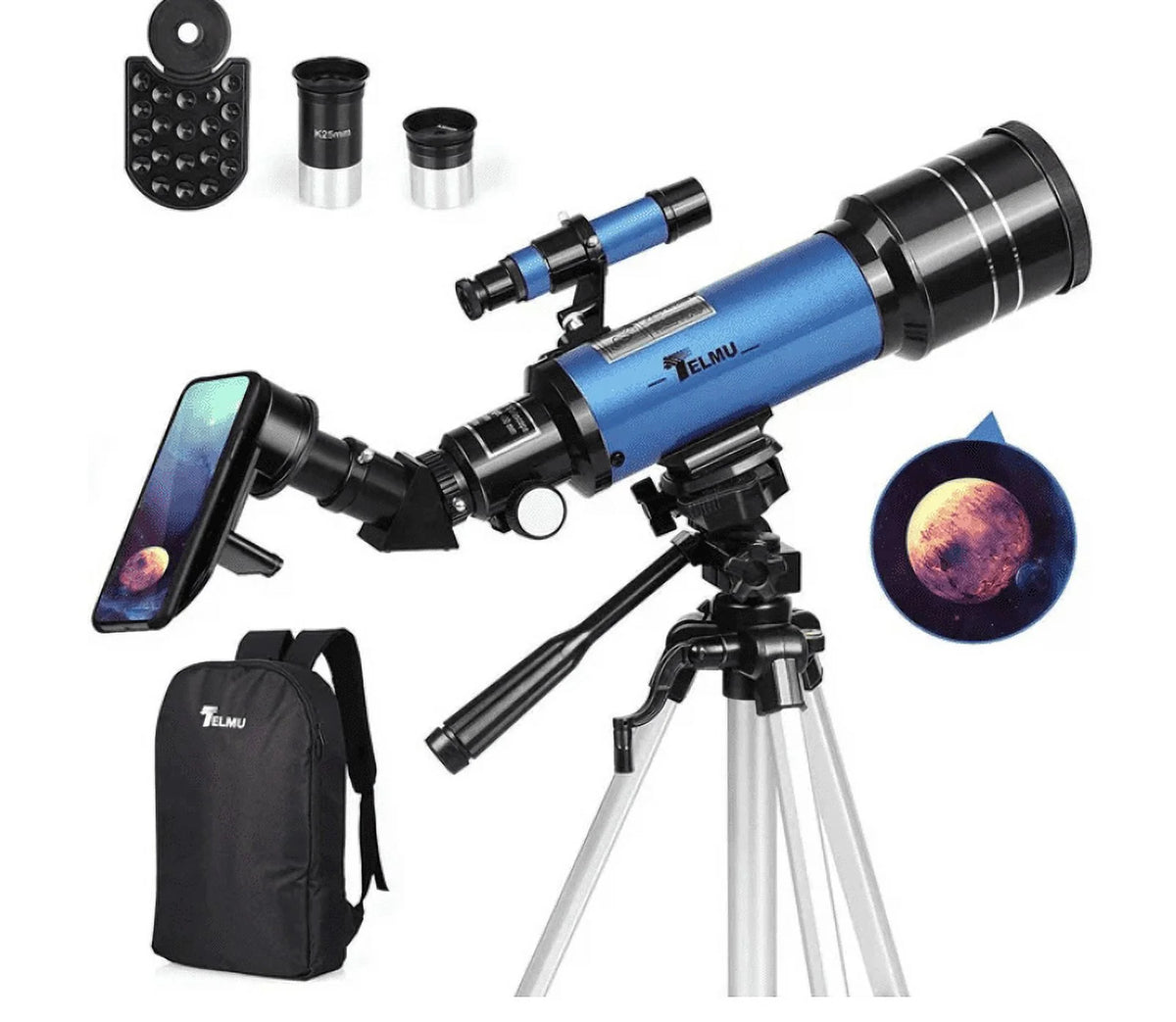 70mm Aperture 400mm Astronomical Refracting Telescope Z257018