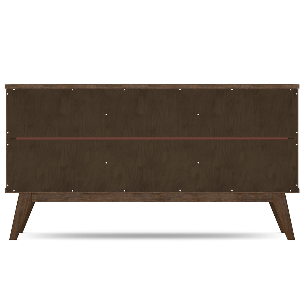 60 inch Solid Acacia Wood Sideboard with Wine Storage H6331
