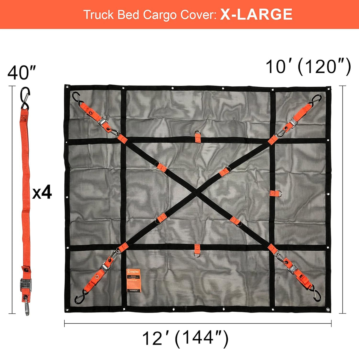 Heavy Duty Cargo Net 10' x 12' S941