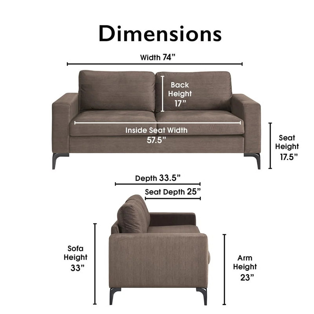 Neutral Buff Sofa J56645