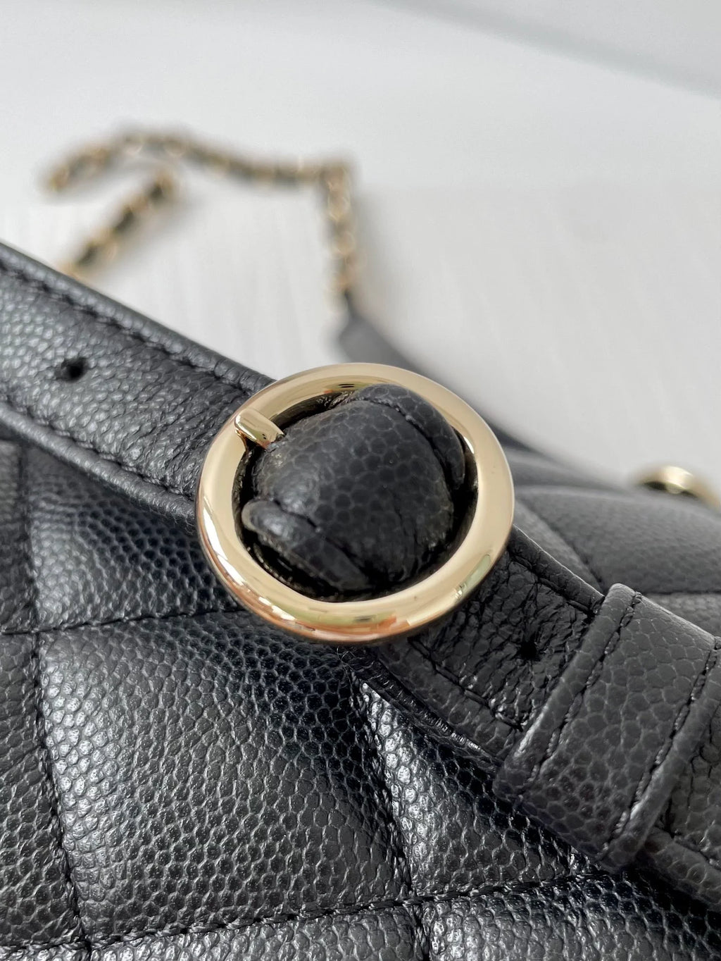 Black Medium Backpack Bag Q37479