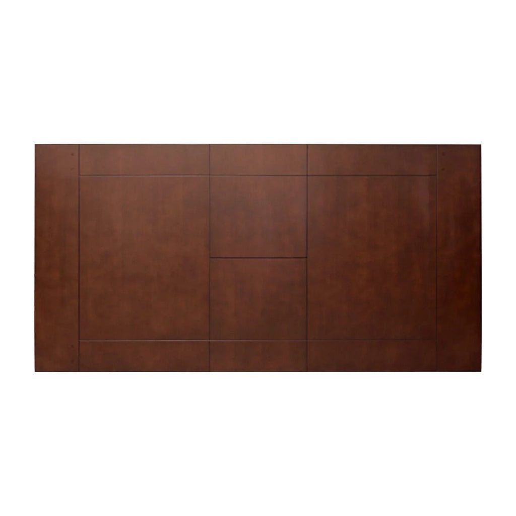 5pc Dining Set with Self-Storing Leaf Dark Oak R8286