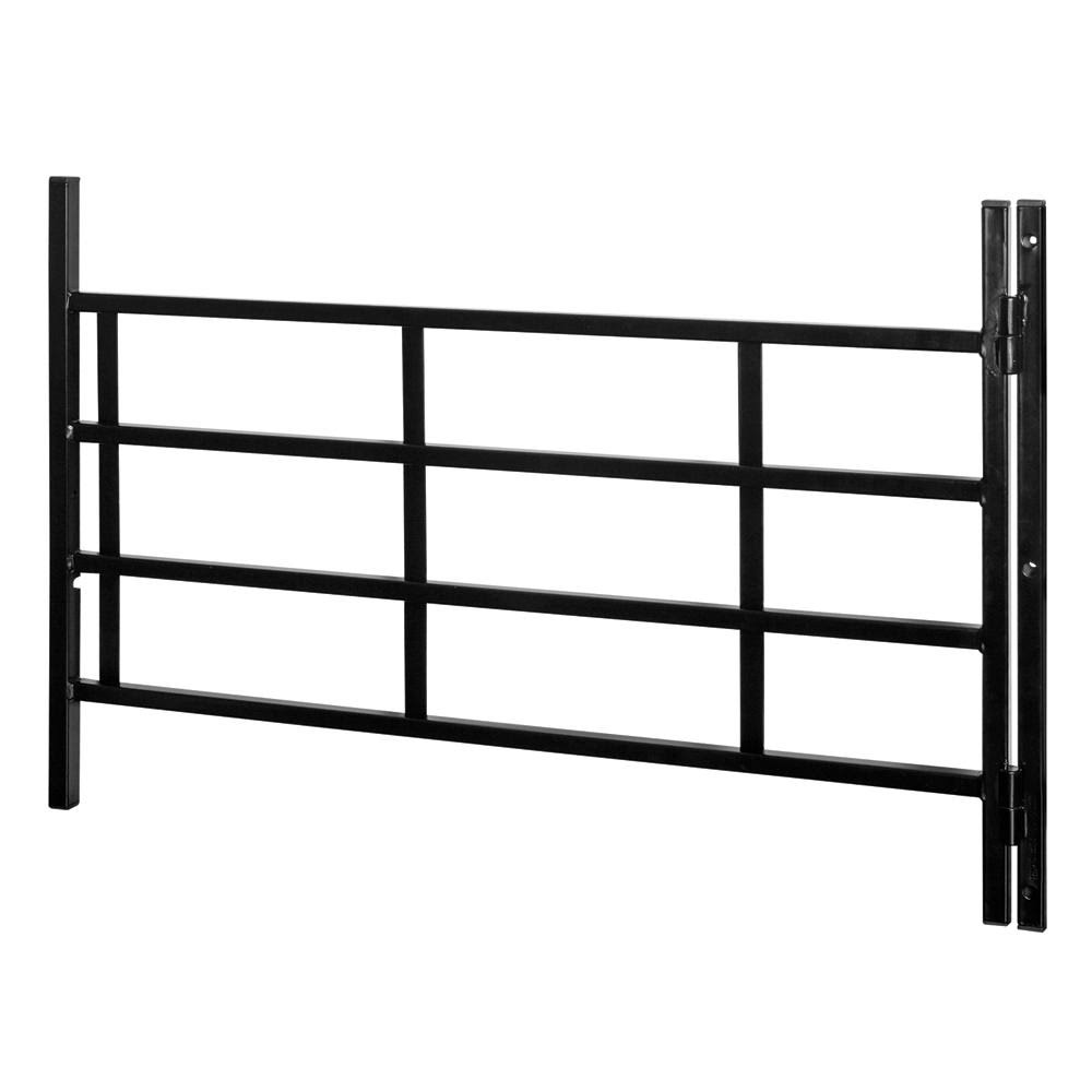 Black 4 Bar Hinged Window Guard I926600