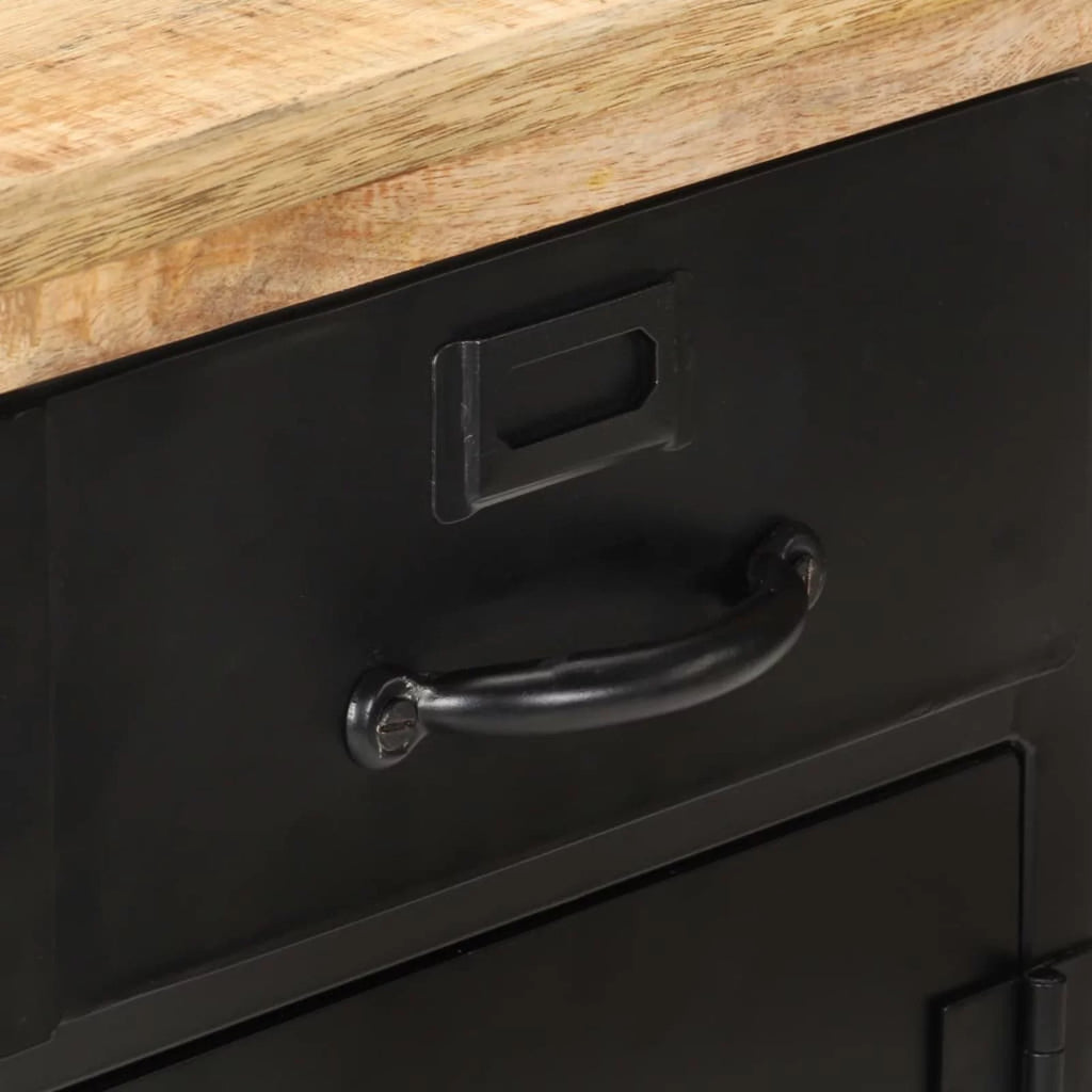 Rough Mango Wood Sideboard J1819