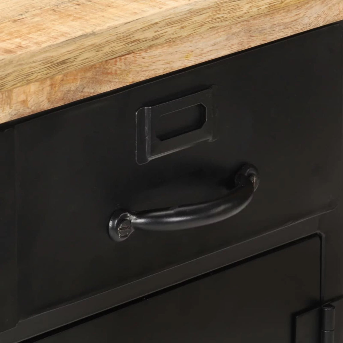 Rough Mango Wood Sideboard J1819