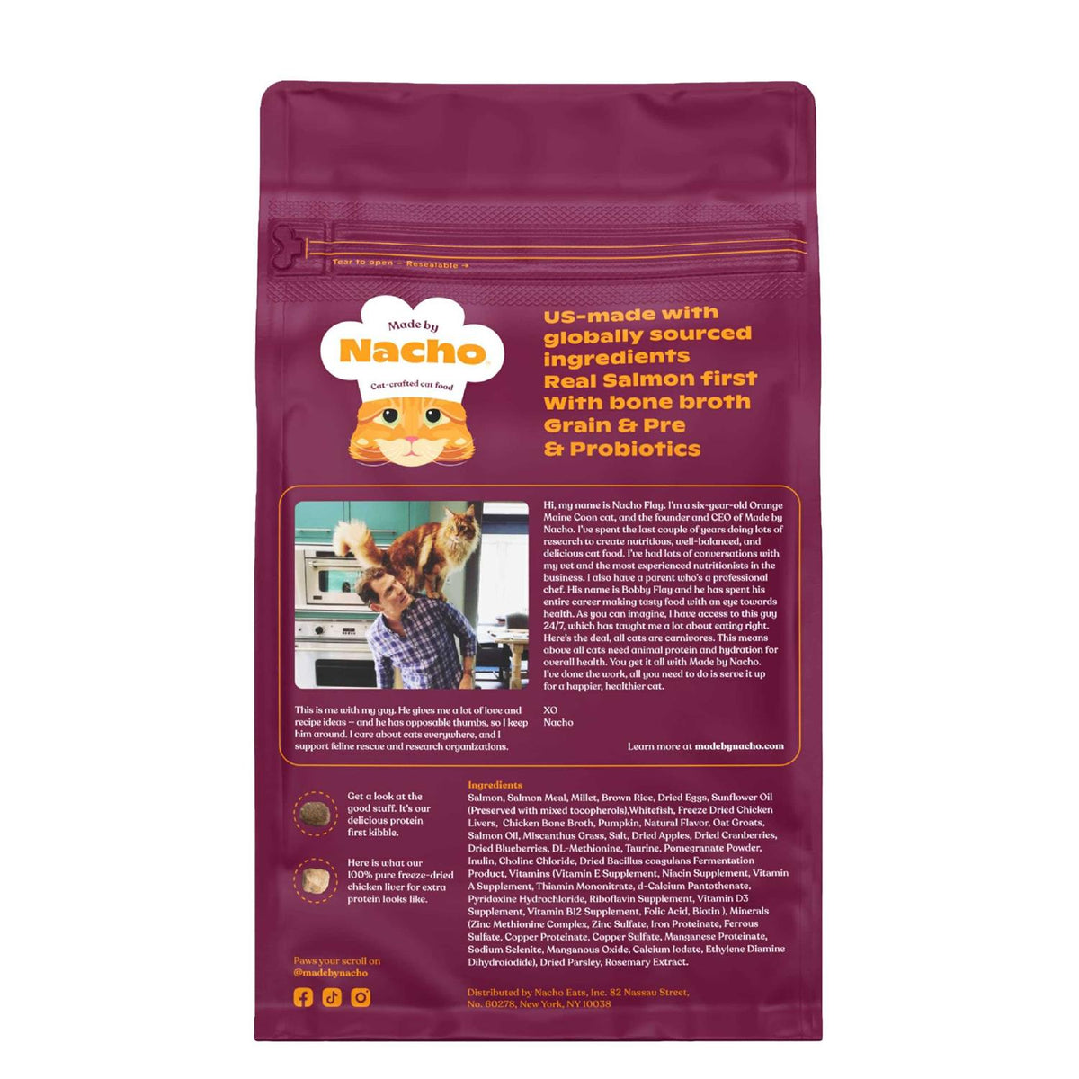 Cage-Free Chicken & Pumpkin Recipe Dry Cat Food Z722894
