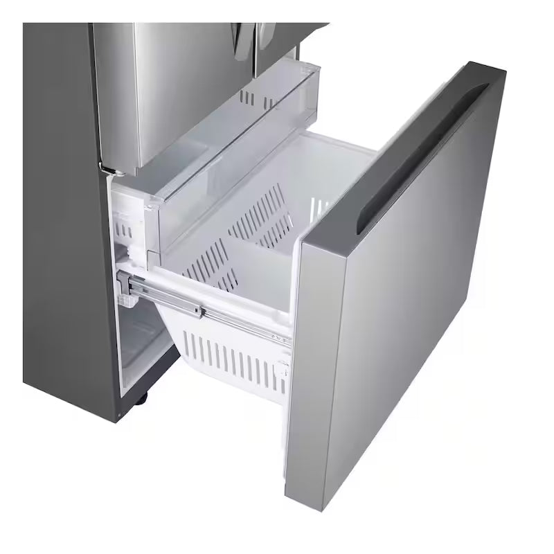 33 in. W 21 cu.ft. Counter Depth French Door Refrigerator with Ice Maker F472