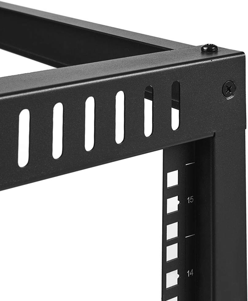 9U Hinged Open Frame Wall-Mount Network Rack D38294