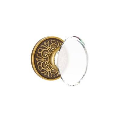 Passage Knob with Lancaster Rose M568306