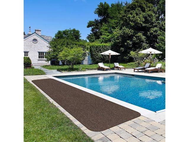 Skid-Resistant Heavy-Duty Carpet Runner - Tuscan Brown - 3' x 20' A2400