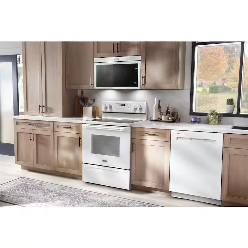 White 1000-Watt Over the Range Microwave G65302