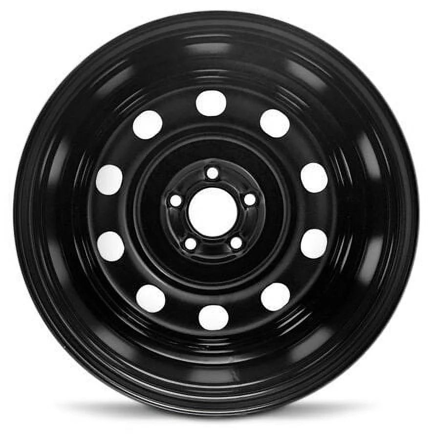 17 Inch Painted Black Car Wheel U7665