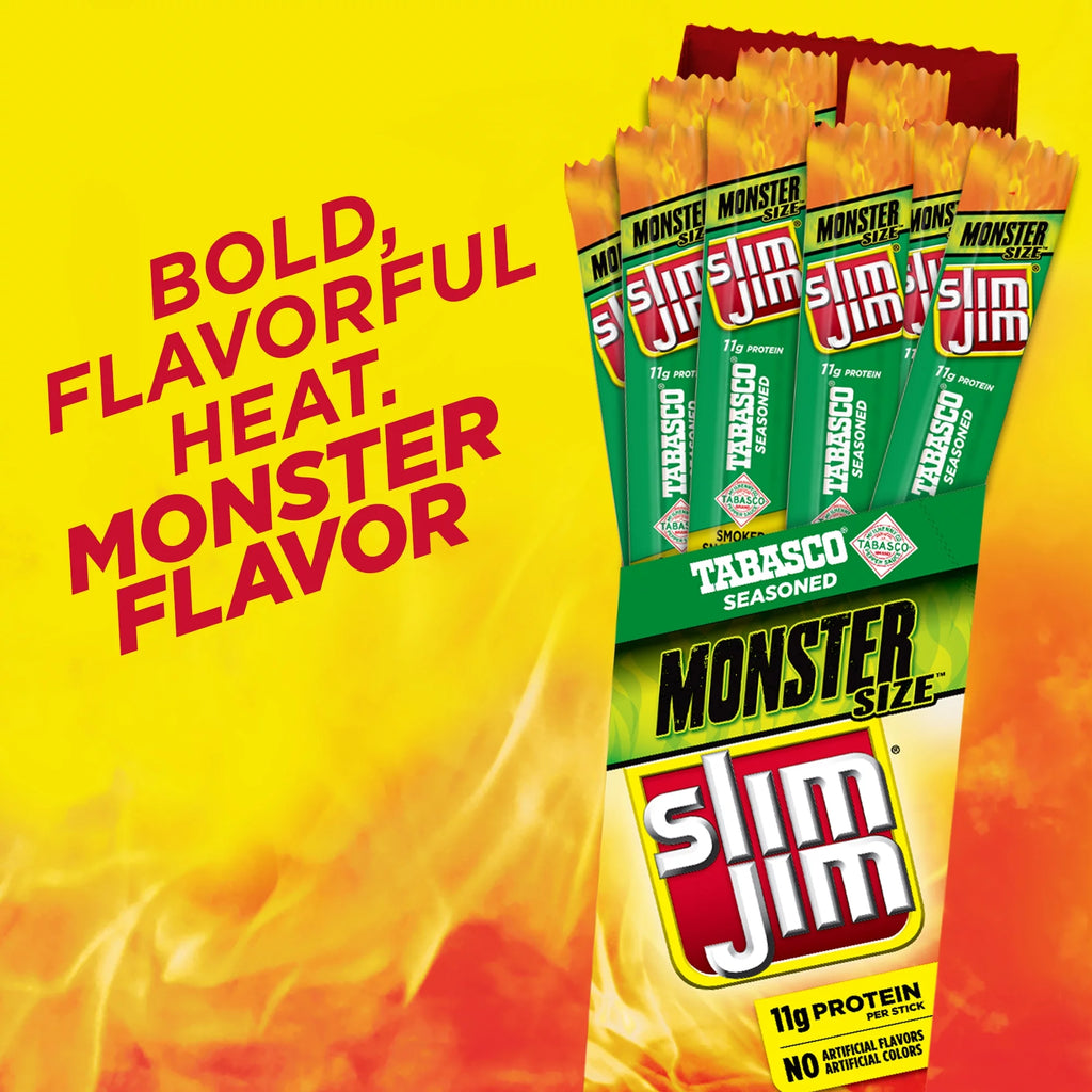 Tabasco Smoked Snack Sticks 1.94 Oz 18 Ct R159