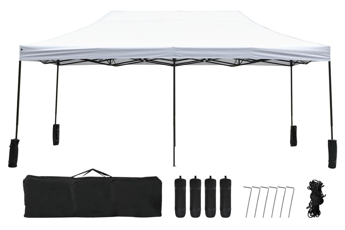 10x20 Pop Up Canopy Tent with Backpack Bag E3318