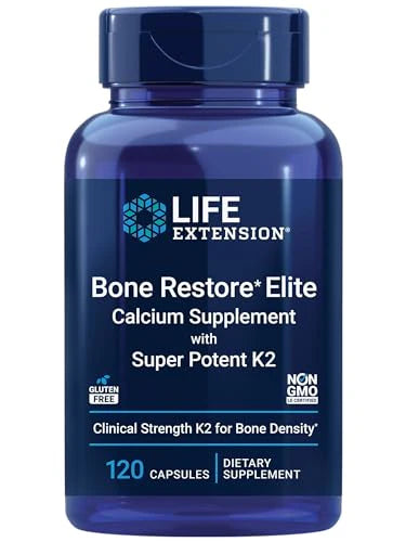 120 Capsules Bone Restore Elite with Vitamin K2 & Calcium D47321