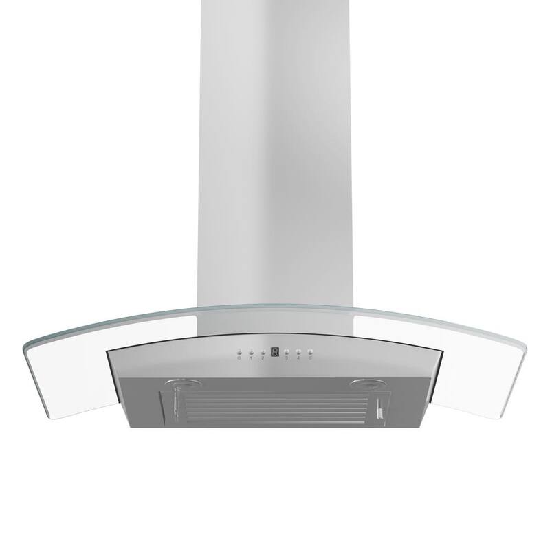 36 in. 400 CFM Convertible Wall Mount Range Hood in Stainless Steel R14304