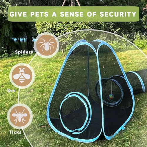 Collapsible Outdoor Cat Enclosures Tunnel C353