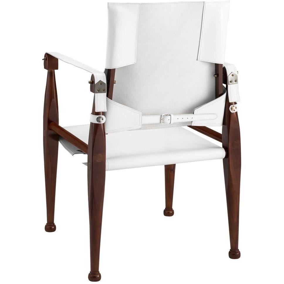 White Campaign Chair M309