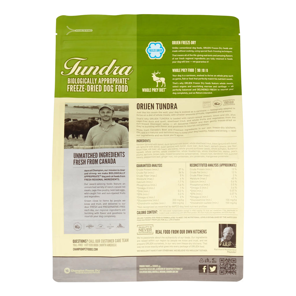 Grain-Free Freeze Dried Dog Food, 16 oz C851334