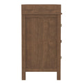 3-Drawer Changer Dresser with Removable Changing Tray Brown Y9196