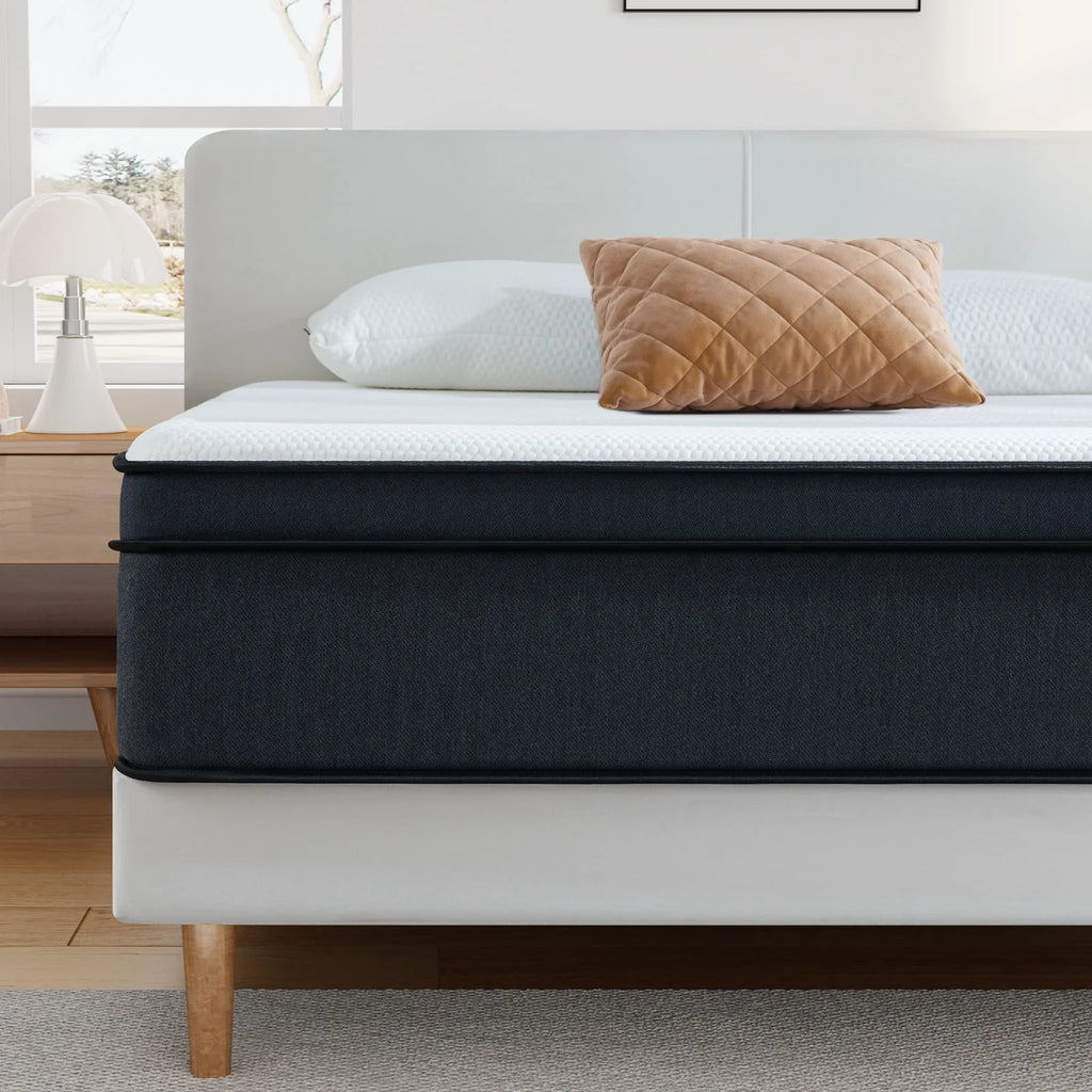 Queen 10 inch Medium Firm Hybrid Innerspring Mattress B2442