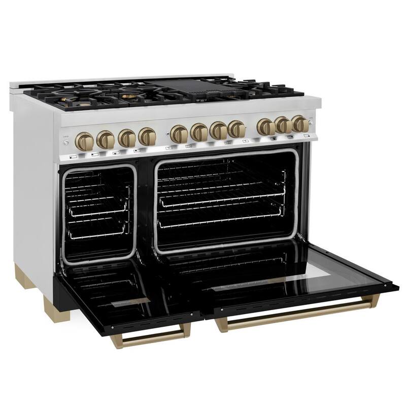 48 in. 7-Burner Double Oven Dual Fuel Range B188470