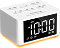 3 in 1 Sound Machine Dual Alarm Clock Night Light White Noise Machine X542