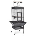 Black Wrought Iron Bird Cage I7489