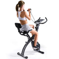 Folding Magnetic Stationary Exercise Bike E45463