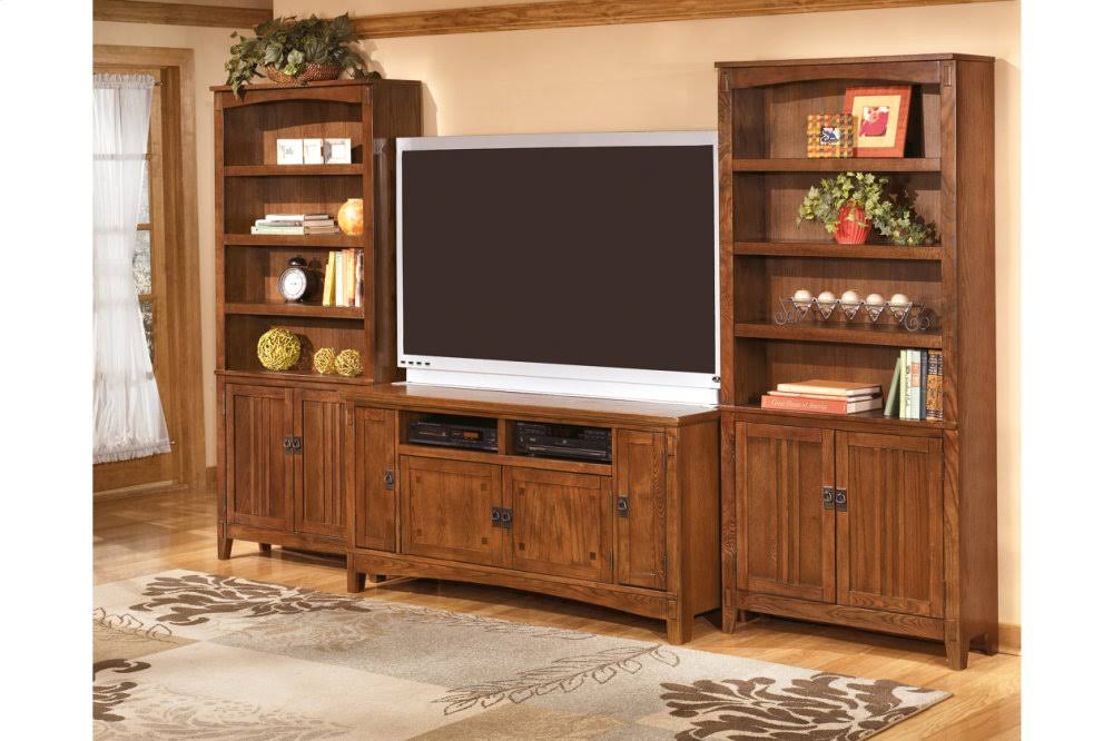 Brown Large Door Bookcase N235