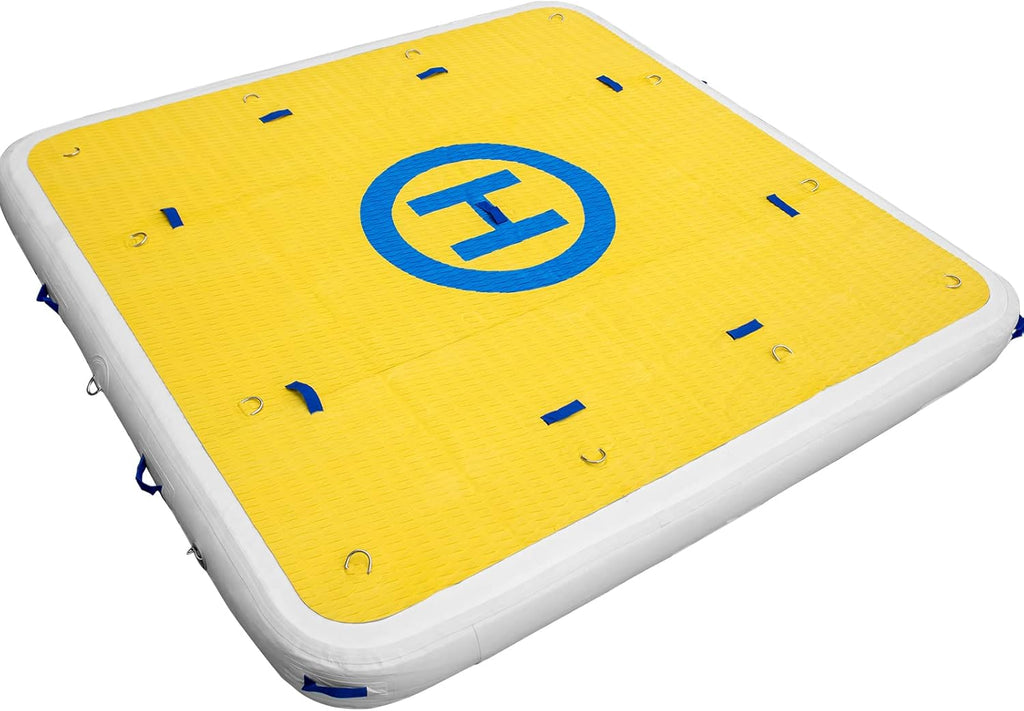 8 x 8 ft Inflatable Dock Floating Platform H163