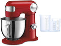 Red 5.5-Quart Stand Mixer with Measuring Cup Set of 3 N578