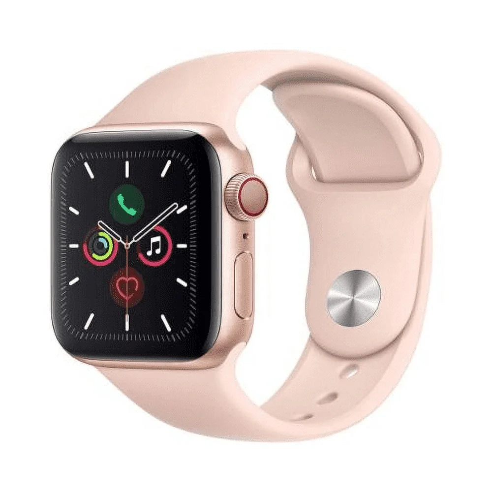 Apple Watch Series 5 40mm GPS Cellular Space Gray Aluminum Case with Black Sport Band W583