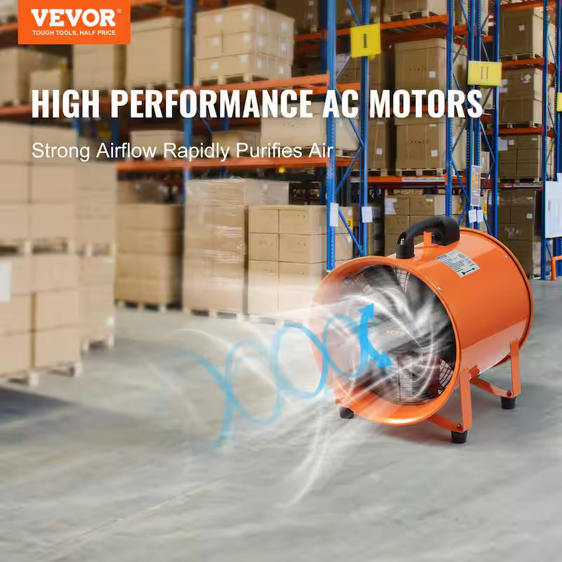 16 in. Heavy Duty Blower Fan with Duct Hose K550250