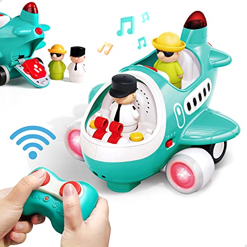 Remote Control Plane Toy with Light Sound X591864